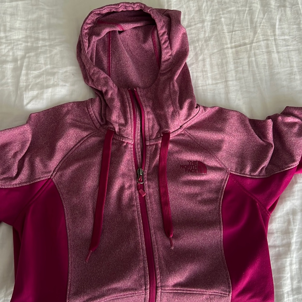 North face sweater.